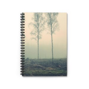 Nature Spiral Notebook - Ruled Line, Journal, Sketchbook, Notepad, Stationery, Nature Lover Gift