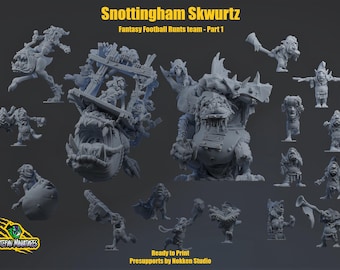 Snottingham Skwurtz Goblin Runts Team - Fantasy Football