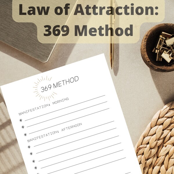 Manifestation Printable - Etsy