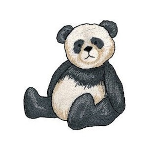 Panda - Diseño de bordado a máquina