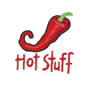 Hot Stuff - Machine Embroidery Design