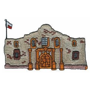 Alamo - Machine Embroidery Design