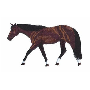 Quarter Horse - Maskinbroderidesign