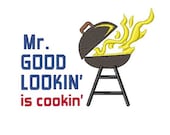 Mr Good Lookin Is Cookin - Machine Embroidery Design