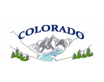 Colorado - Desenho para Bordado à Máquina