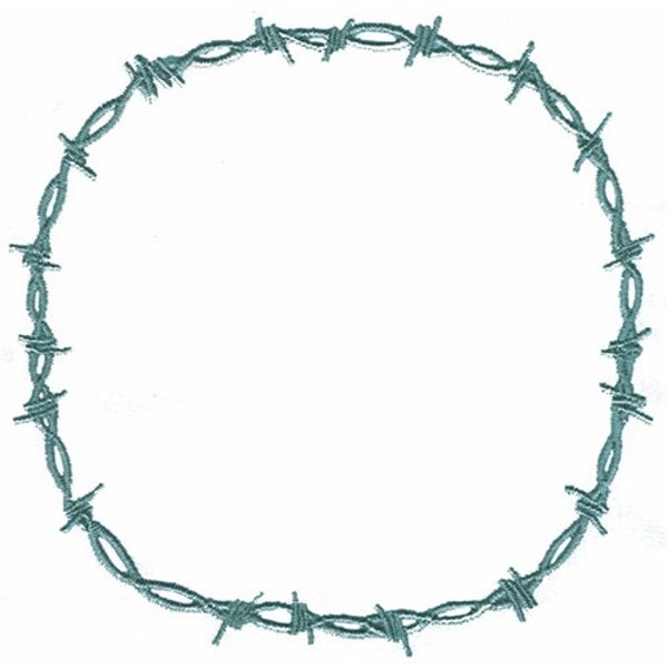 Barbed Wire - Machine Embroidery Design