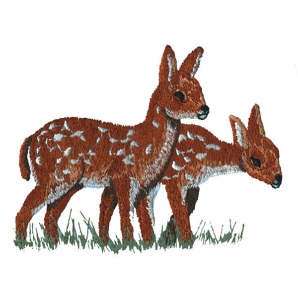 Deer Fawns - Machine Embroidery Design