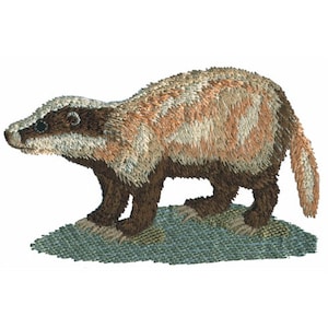 Badger - Machine Embroidery Design