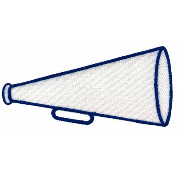 Megaphone Embroidery Etsy