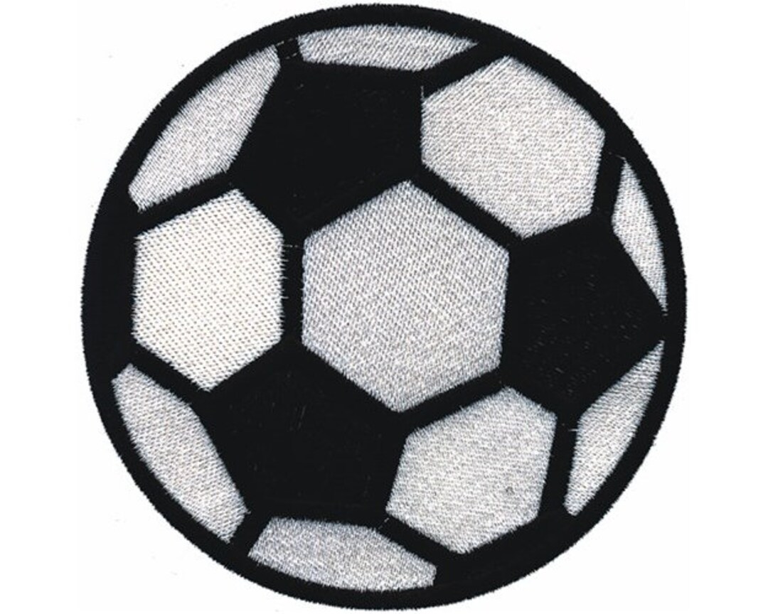 Soccer Ball Machine Embroidery Design Etsy