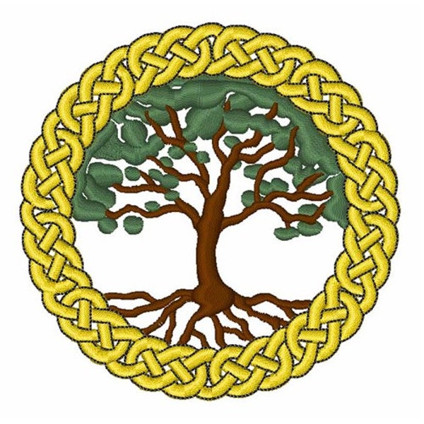 Celtic Tree Of Life - Machine Embroidery Design