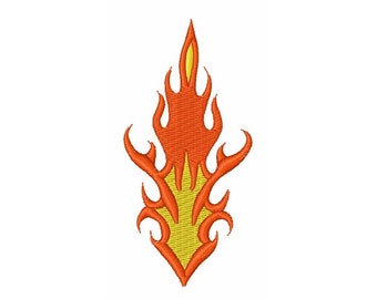 Flames - Machine Embroidery Design