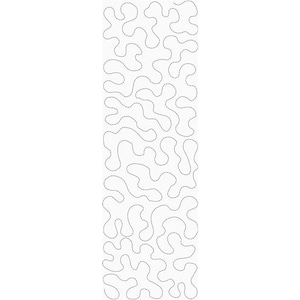 Large Open Stipple Border - Machine Embroidery Design