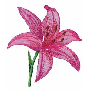 Lily - Machine Embroidery Design