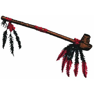Peace Pipe - Machine Embroidery Design