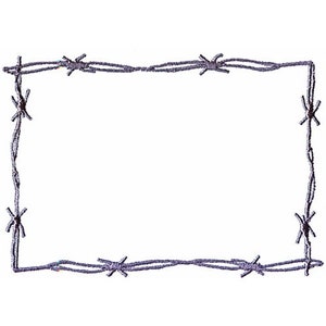Embroidered Barbed Wire  Wire knitting, Beaded embroidery, Hand embroidery  stitches