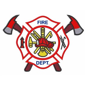 Large Maltese Cross - Machine Embroidery Design