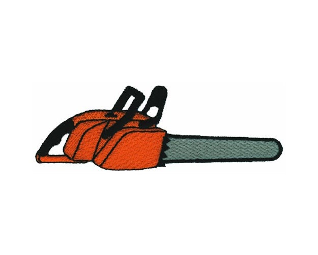 Chain Saw - Machine Embroidery Design