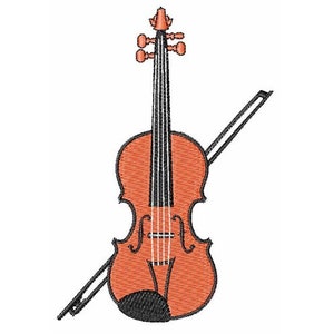 Violin - Machine Embroidery Design