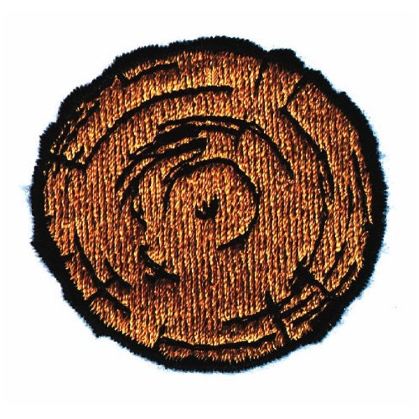 Log End - Machine Embroidery Design