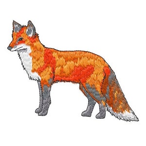 Red Fox - Machine Embroidery Design