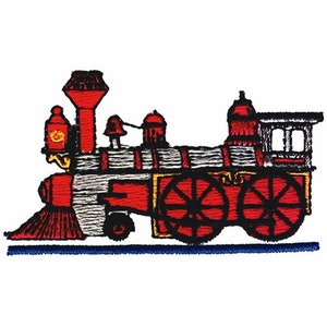 Locomotive - Machine Embroidery Design