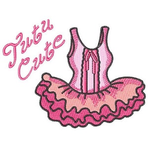 Tutu - Maschinenstickerei