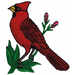 Cardinal - Machine Embroidery Design