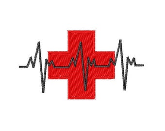 Medical Cross - Machine Embroidery Design