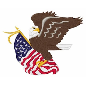 American Eagle - Machine Embroidery Design