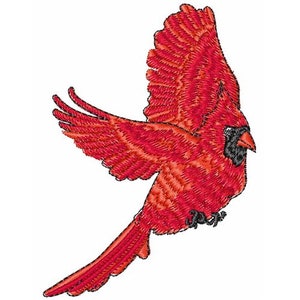 Male Cardinal - Machine Embroidery Design