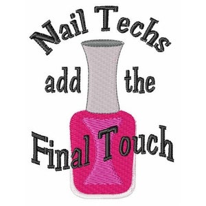 The Final Touch - Machine Embroidery Design