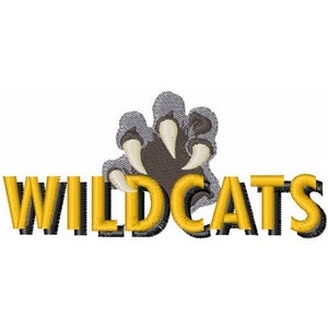 Wildcats Claw - Machine Embroidery Design