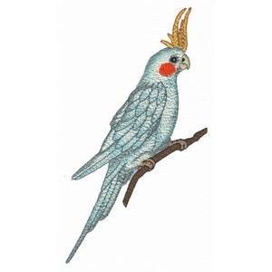 Cockatiel - Machine Embroidery Design