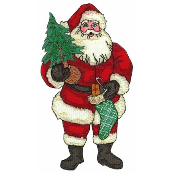 Santa - Machine Embroidery Design