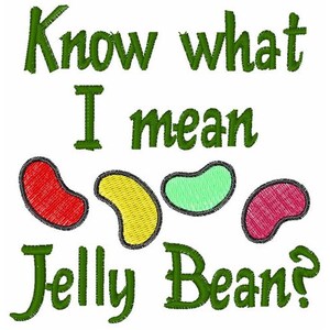 Know What I Mean - Machine Embroidery Design