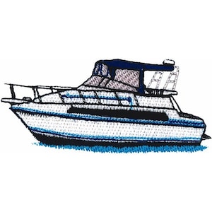 Cabin Cruiser - Machine Embroidery Design