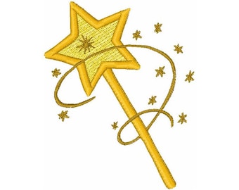 Magic Wand - Machine Embroidery Design