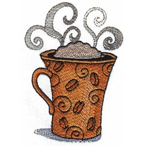 Cappuccino - Machine Embroidery Design