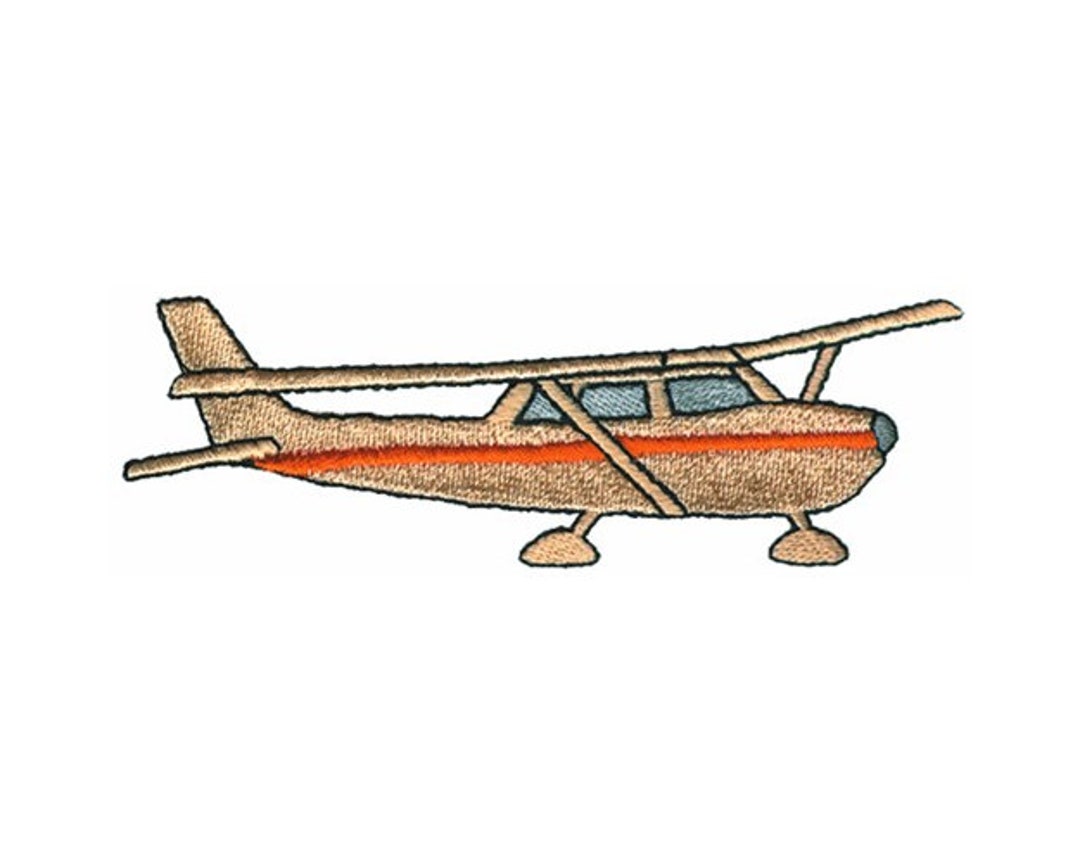 Cessna 172 Airplane Machine Embroidery Design Etsy