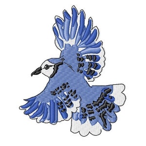 Blue Jay - Machine Embroidery Design