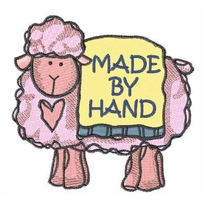Made By Hand - Machine Embroidery Design