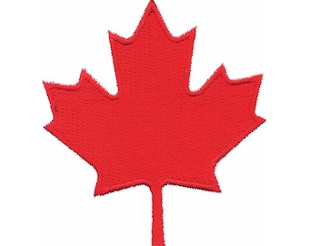 Canadian Maple Leaf - Machine Embroidery Design