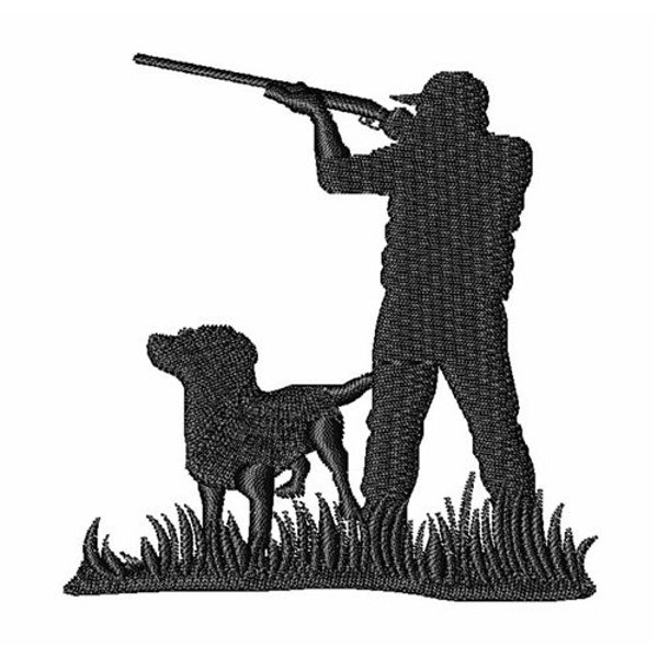 Bird Hunter - Machine Embroidery Design