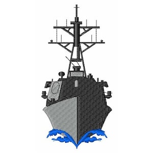Missile Cruiser - Machine Embroidery Design