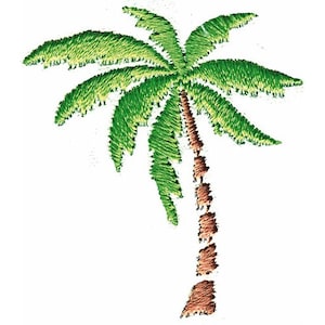 Small Palm Tree - Machine Embroidery Design