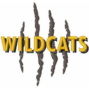 Krallenspuren der Wildkatzen - Stickdatei