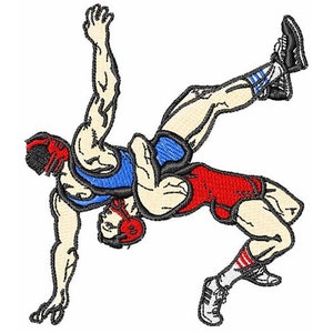 Wrestlers - Maschinenstickdatei