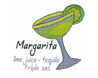 Margarita - Machine Embroidery Design