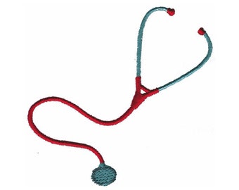Stethoscope - Machine Embroidery Design